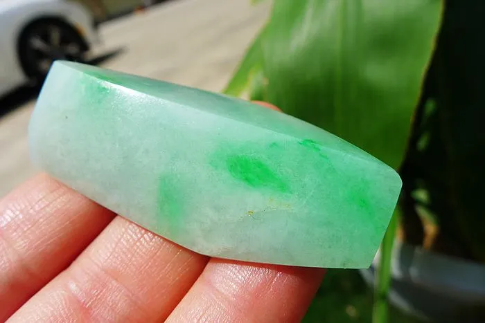 Natural Jade Rough Jadeite Raw (26g,5.3X2.3X1.1cm)