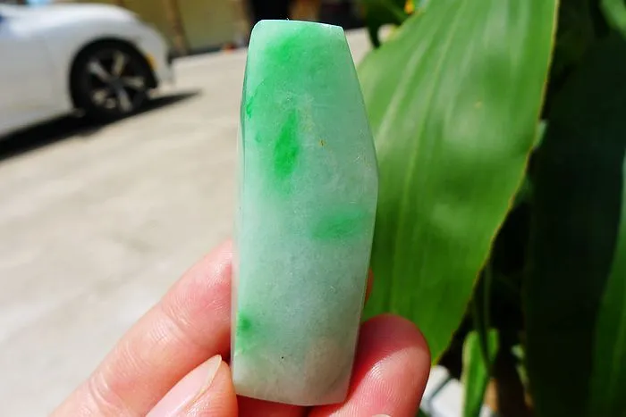 Natural Jade Rough Jadeite Raw (26g,5.3X2.3X1.1cm)