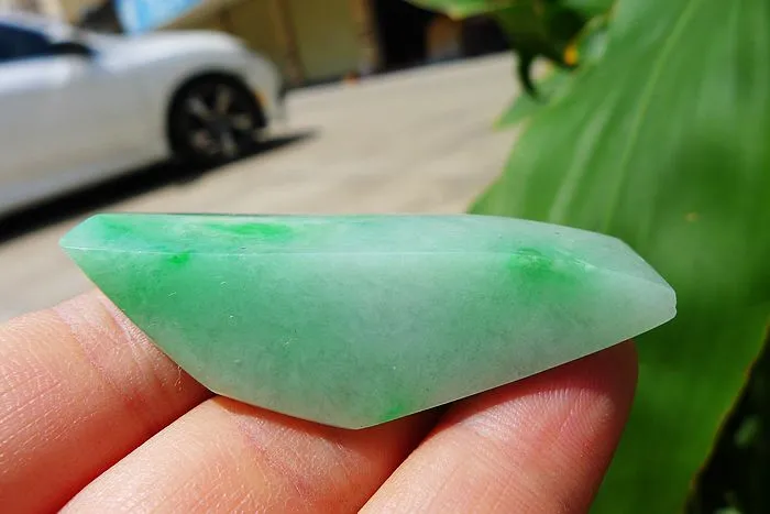 Natural Jade Rough Jadeite Raw (26g,5.3X2.3X1.1cm)