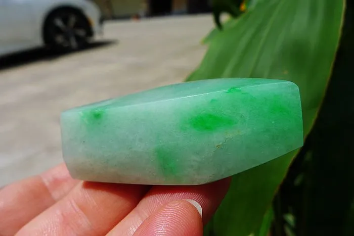 Natural Jade Rough Jadeite Raw (26g,5.3X2.3X1.1cm)