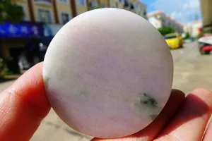 Natural Jade Rough Jadeite Raw SS-(110g,5.4X1.4cm)