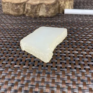 Natural Kunlun Jade Rough Nephrite Raw (33g,4.4X2.7X0.9cm)