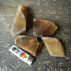 Natural Kunlun Jade Rough Nephrite Raw 4 Pieces