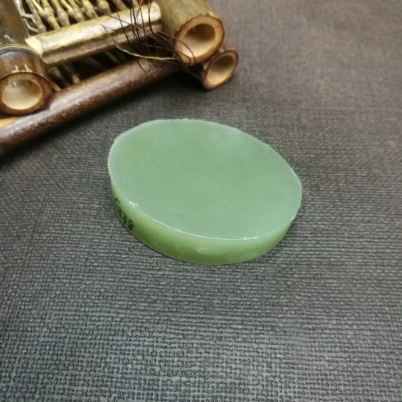 Natural Kunlun Jade Rough Nephrite Raw (51g, 5x4x1.2cm)