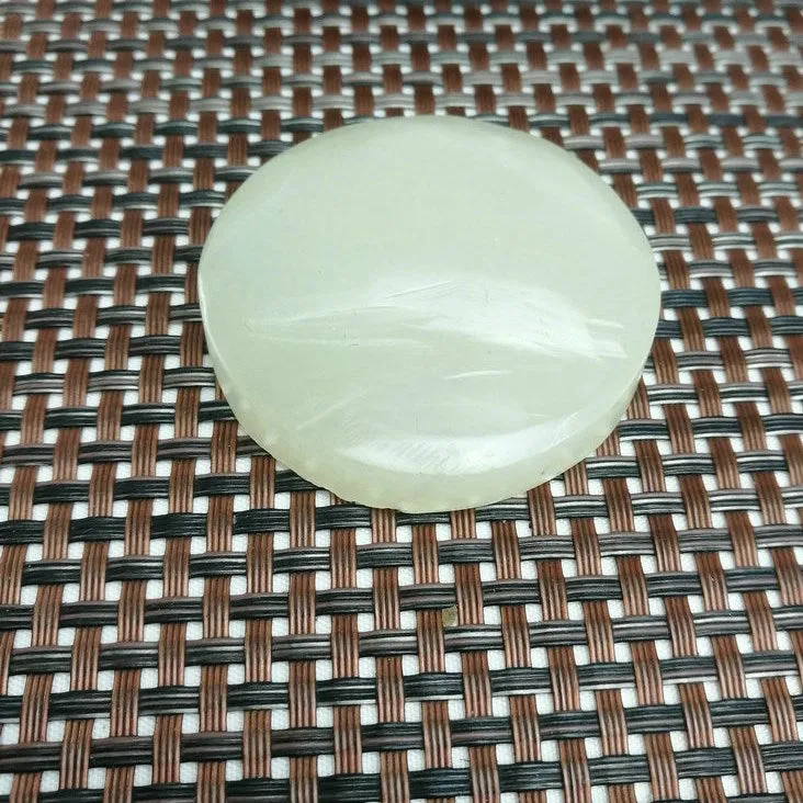 Natural Kunlun Jade Rough Nephrite Raw (59g,5X1.2cm)