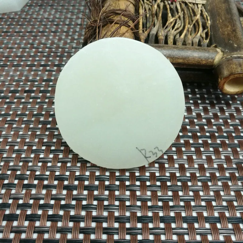 Natural Kunlun Jade Rough Nephrite Raw (59g,5X1.2cm)