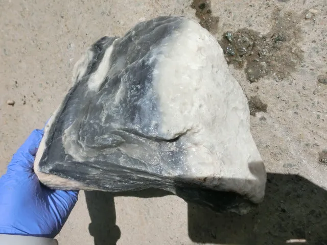 Natural Kunlun Jade Rough Nephrite Raw (6.8kg, 20X17X17cm)