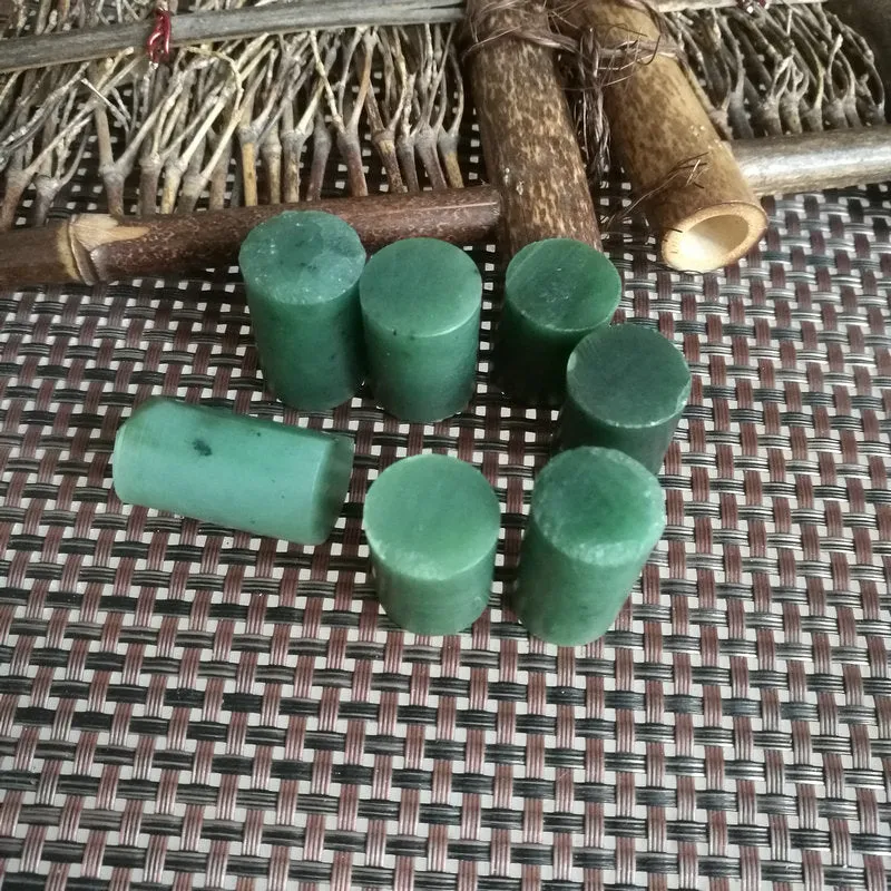 Natural Kunlun Jade Rough Nephrite Raw 7 Pieces