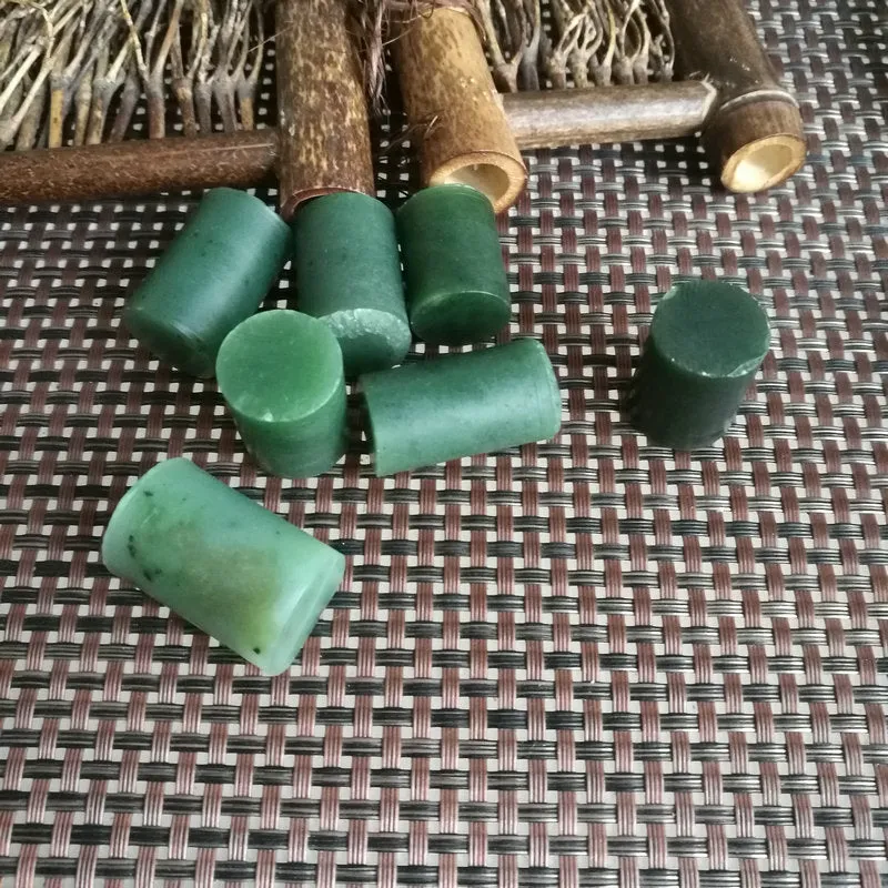 Natural Kunlun Jade Rough Nephrite Raw 7 Pieces