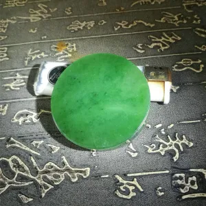 Natural Kunlun Jade Rough Nephrite Raw (74g, 5.3X1.1cm)