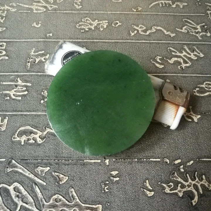 Natural Kunlun Jade Rough Nephrite Raw (74g, 5.3X1.1cm)