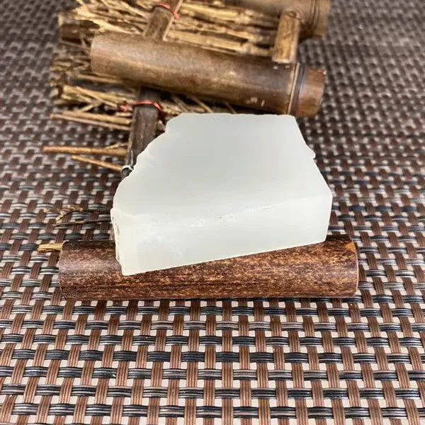 Natural Kunlun Jade Rough Nephrite Raw (78g,5.0X3.6X1.4cm)