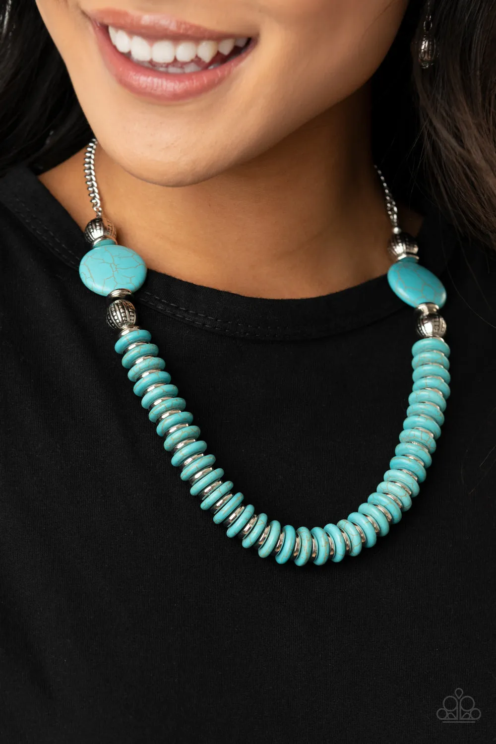 Necklace Desert Revival - Blue N058