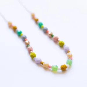 Pastel Bead Necklace- WS