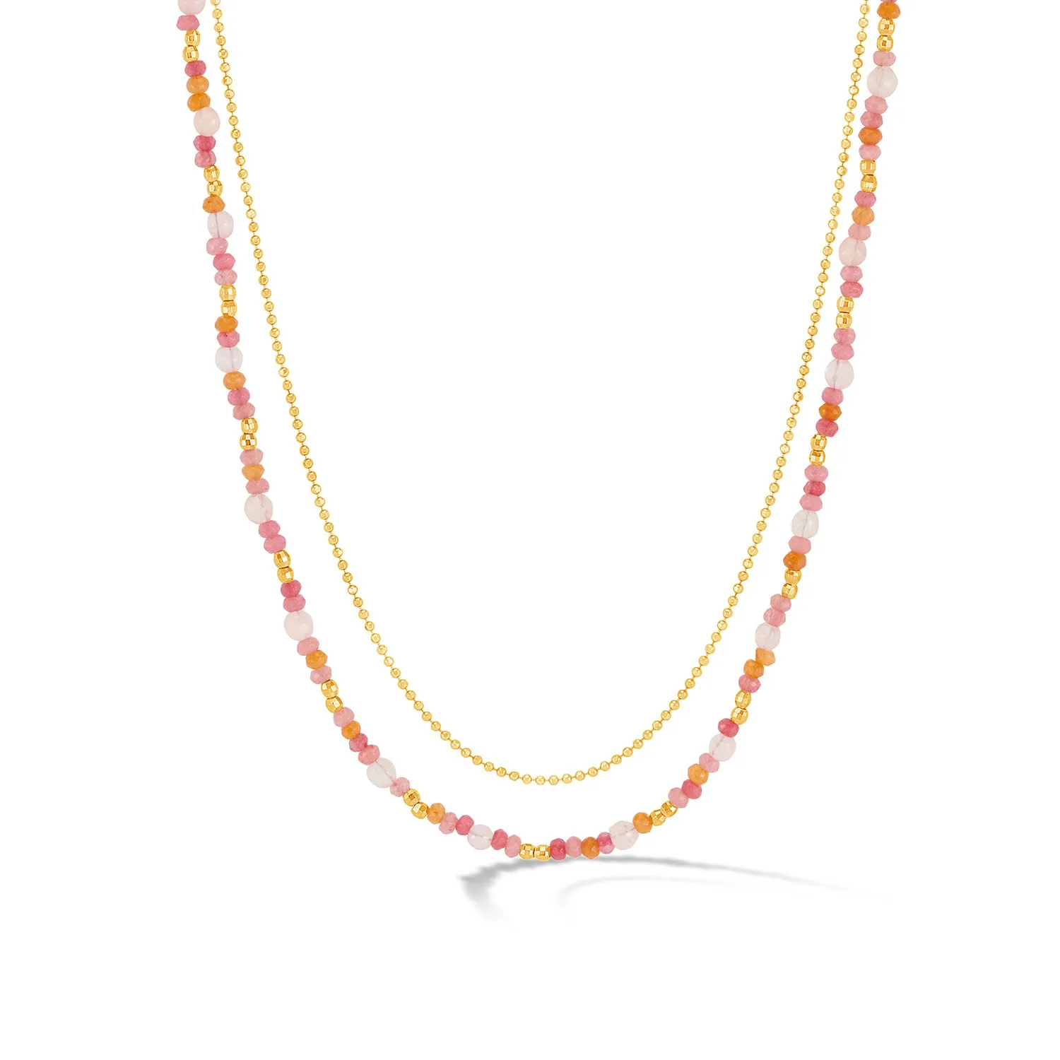 Peach Fuzz Orissa Necklace