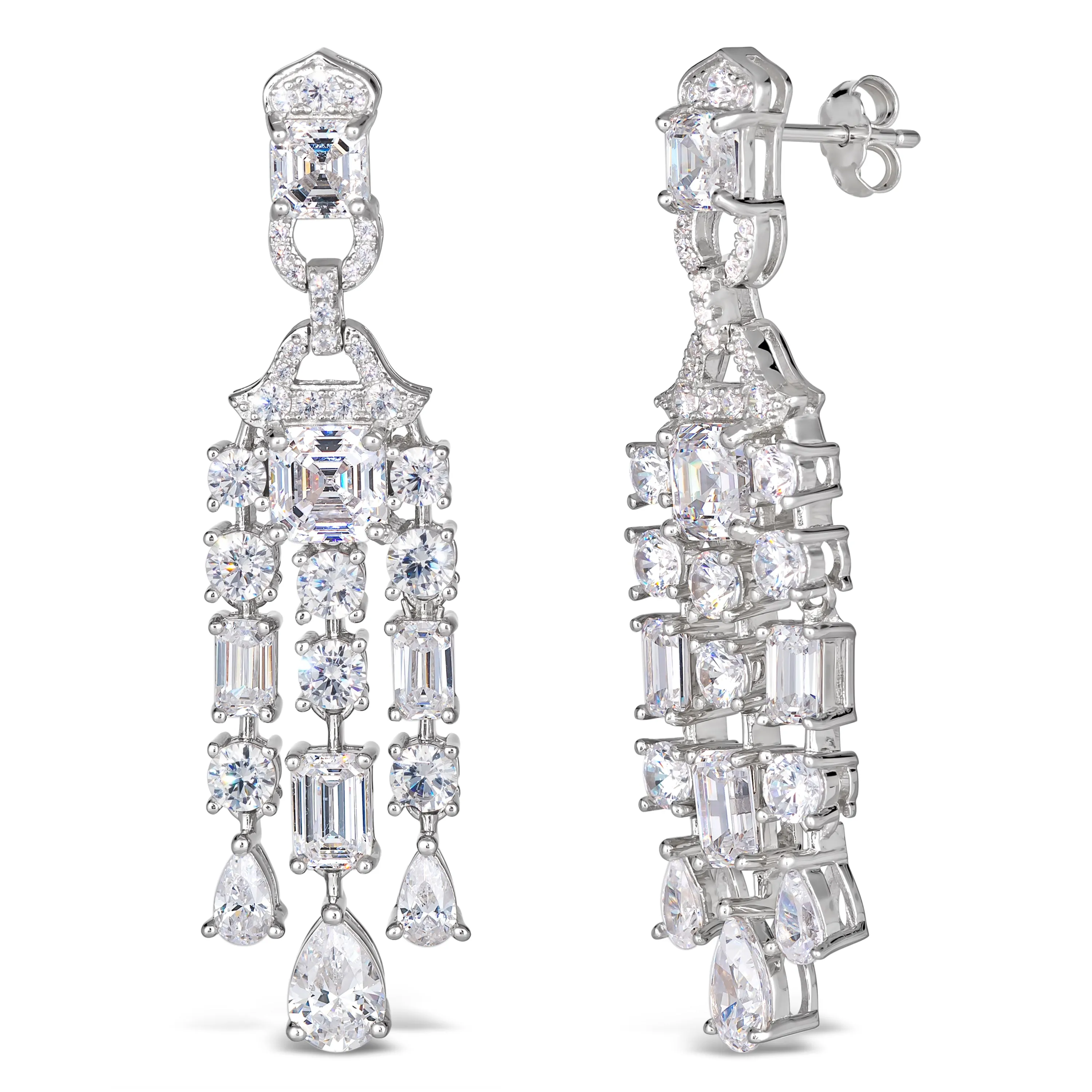 Red Carpet Worthy Chandelier Earrings