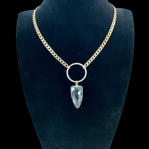 Rock crystal necklace