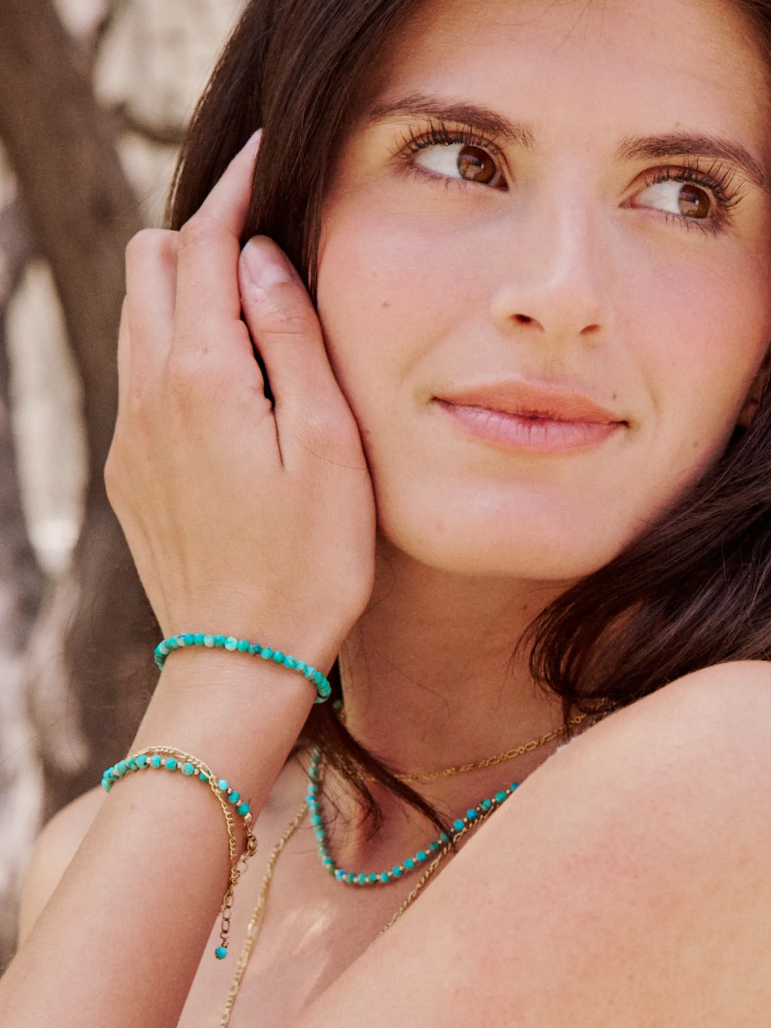 Rock Solid Turquoise Bracelet