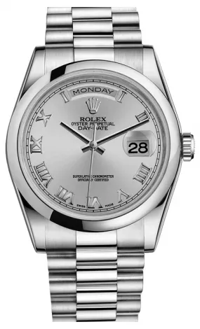 Rolex - Day-Date President Platinum - Domed Bezel - President