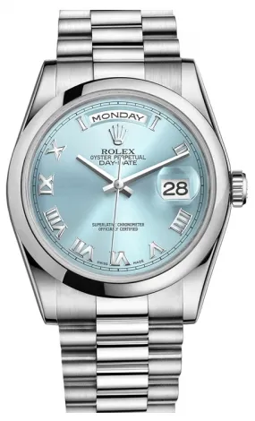 Rolex - Day-Date President Platinum - Domed Bezel - President