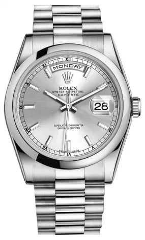 Rolex - Day-Date President Platinum - Domed Bezel - President