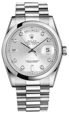 Rolex - Day-Date President Platinum - Domed Bezel - President