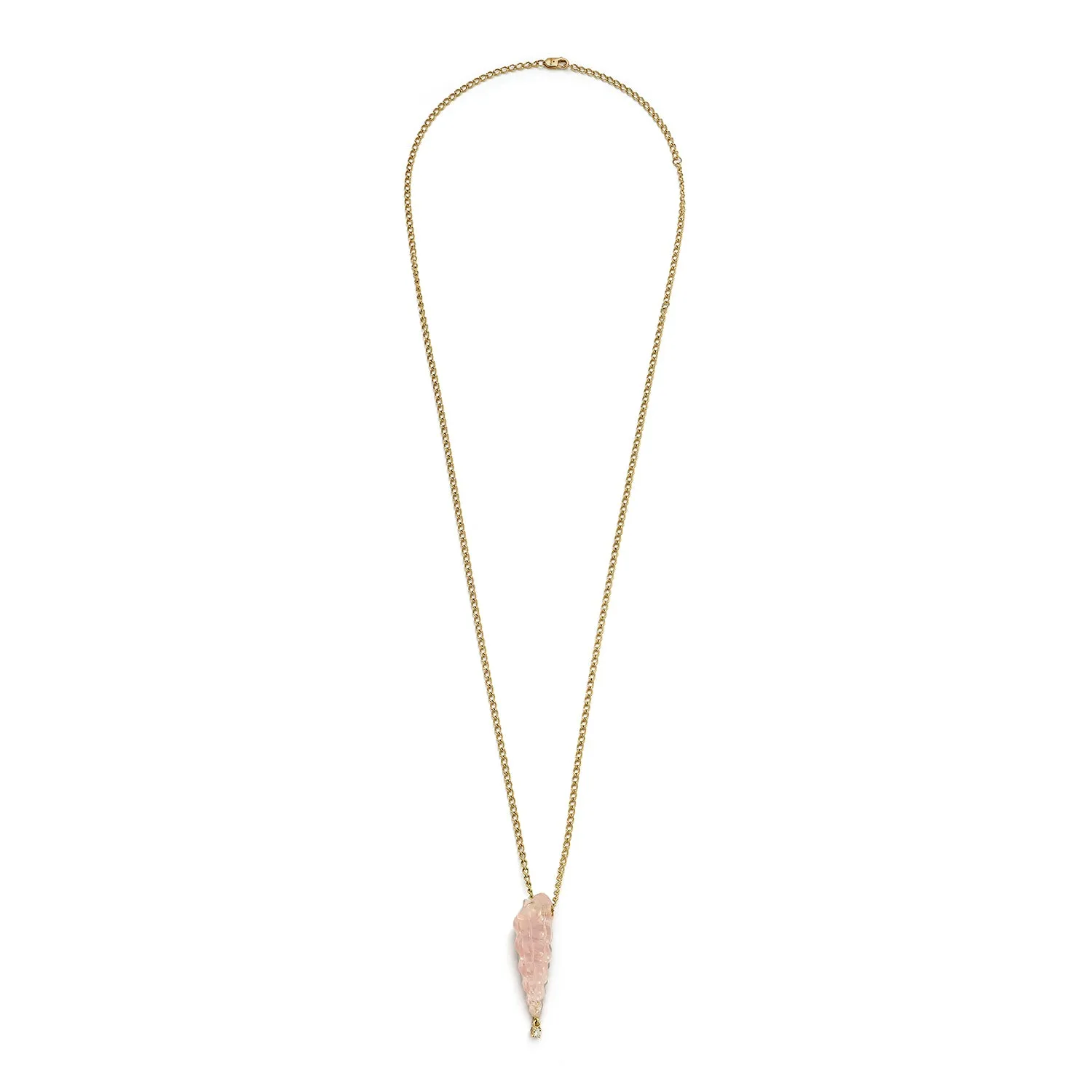 Rose Quartz Gustavia Necklace