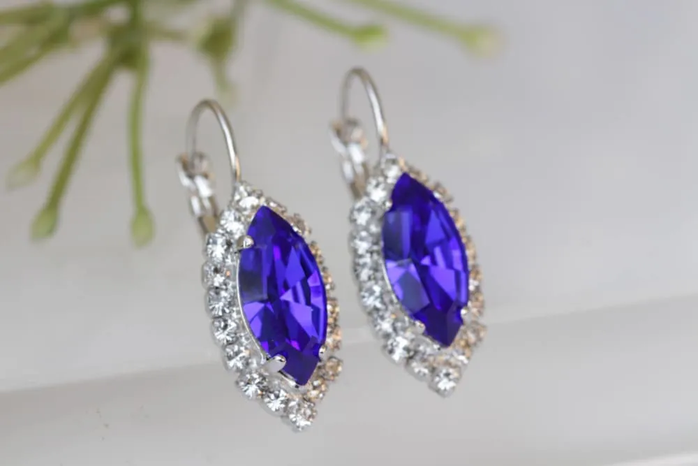 ROYAL BLUE EARRINGS