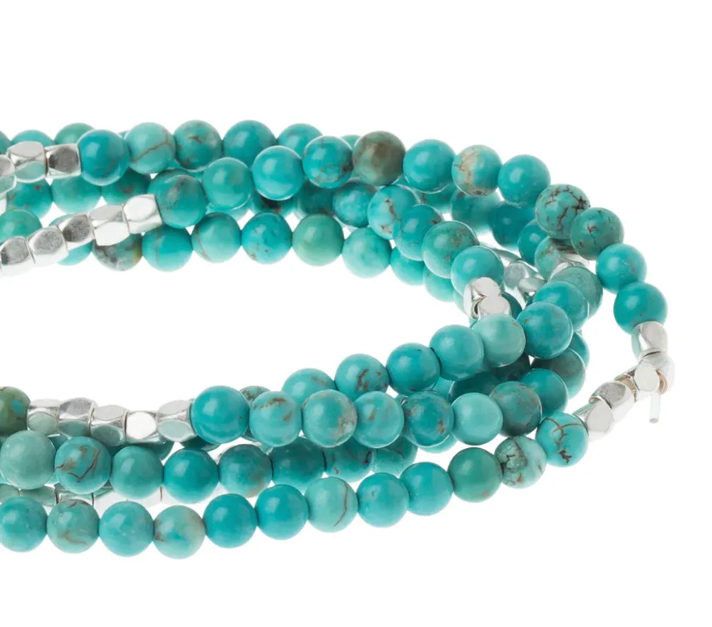 Scout Stone Wrap - Turquoise/silver - Stone of the Sky