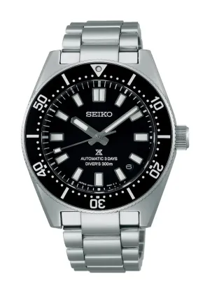 SEIKO PROSPEX AUTOMATIC SEA DIVERS BLACK DIAL STAINLESS SPB453J