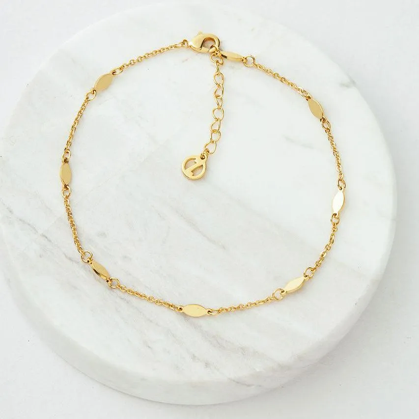 Selena Anklet | Gold