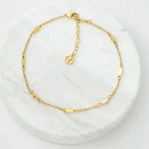 Selena Anklet | Gold