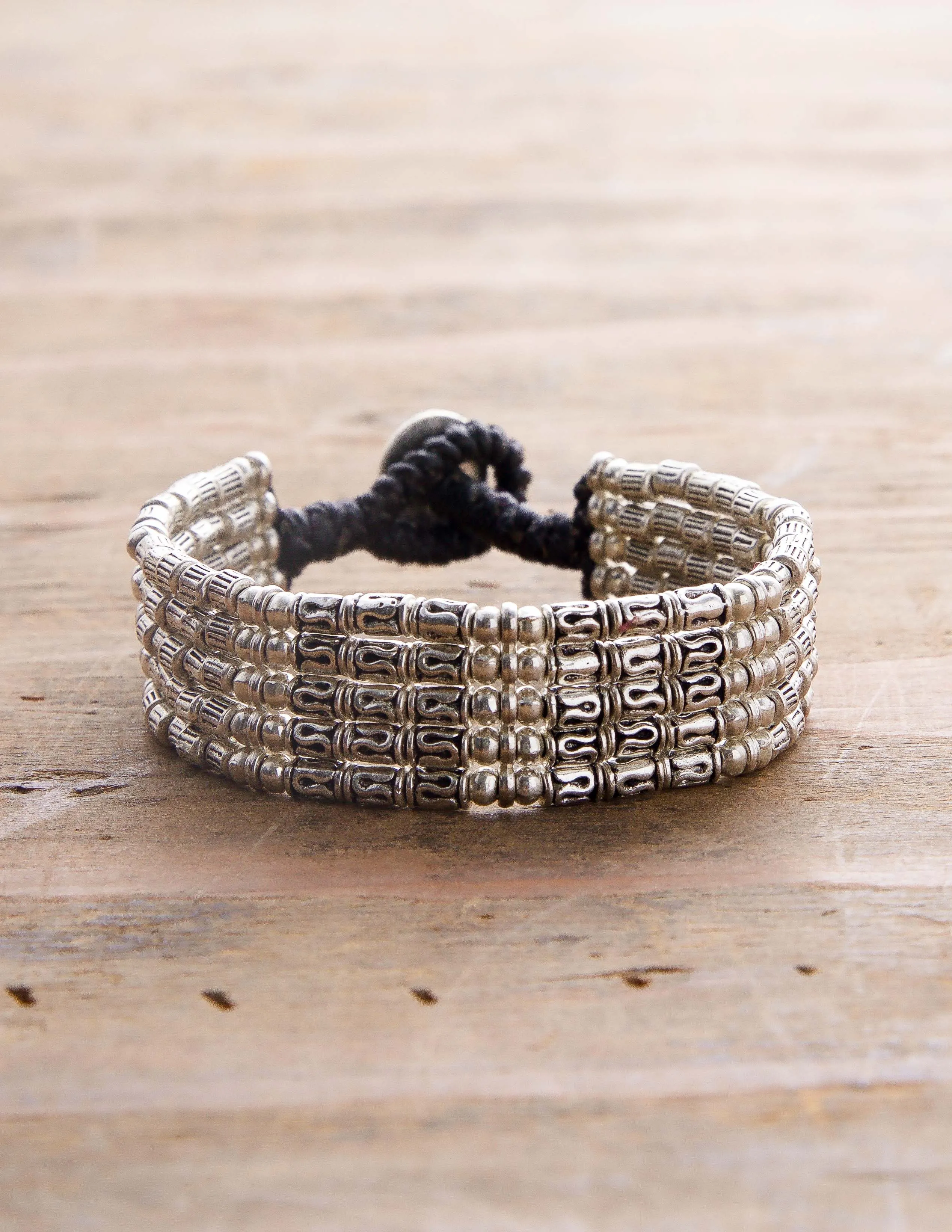 Serpentine Alloy Bracelet