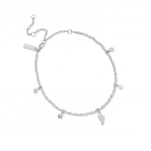 Sterling Silver Mini Cute Divinity Within Anklet SANMC23503058