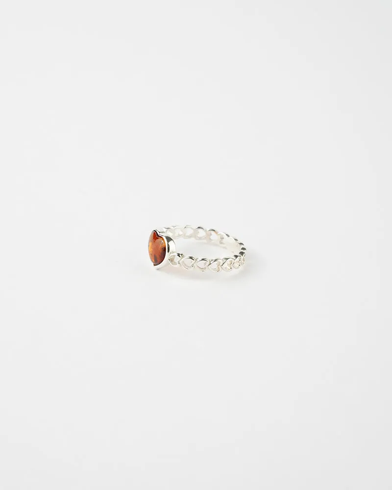 Subtle Heart Ring