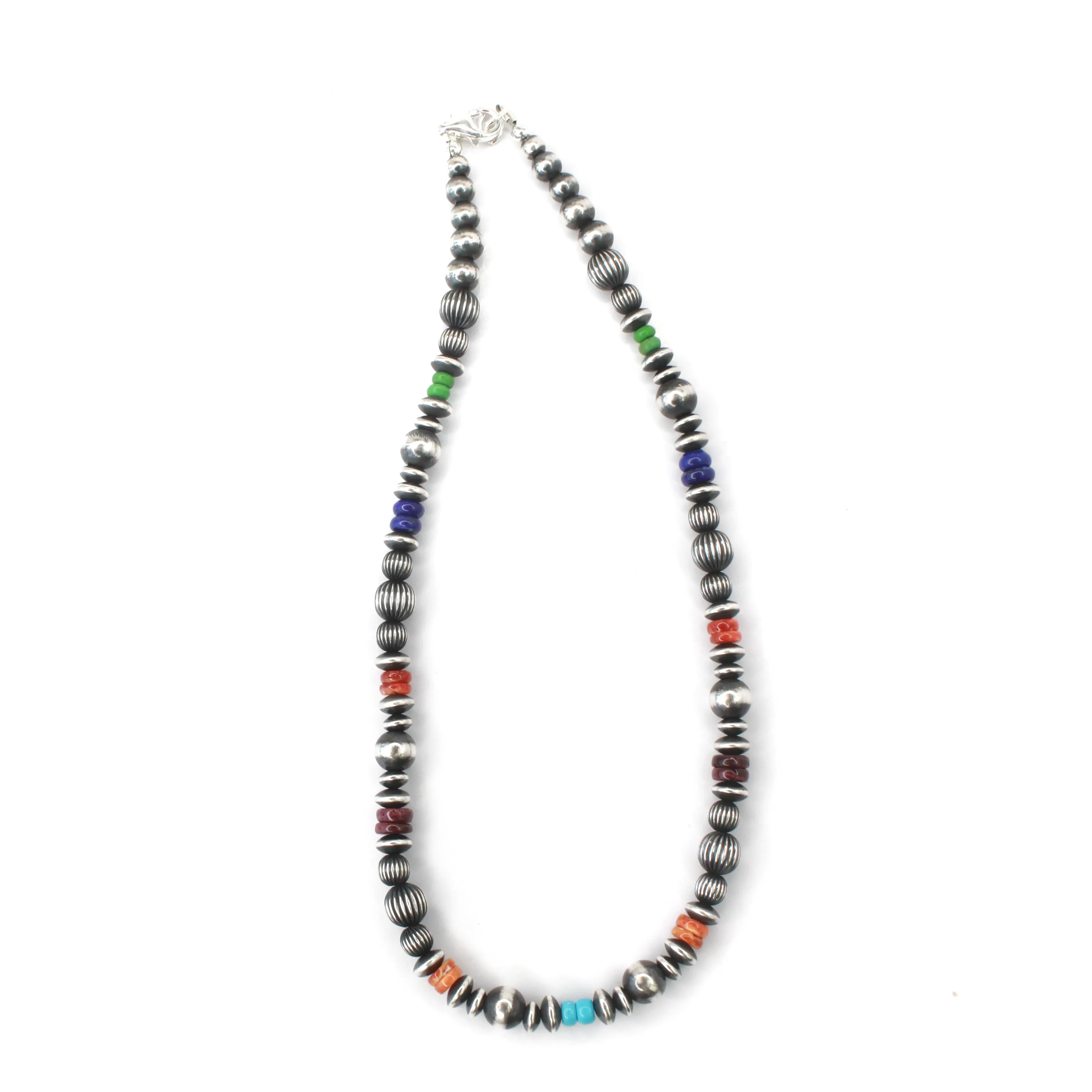 Textured Navajo Pearls - Multi (6mm-8mm)