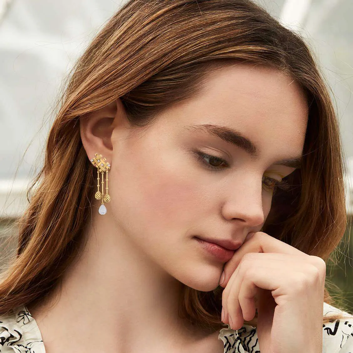 THE TWILL EARRINGS