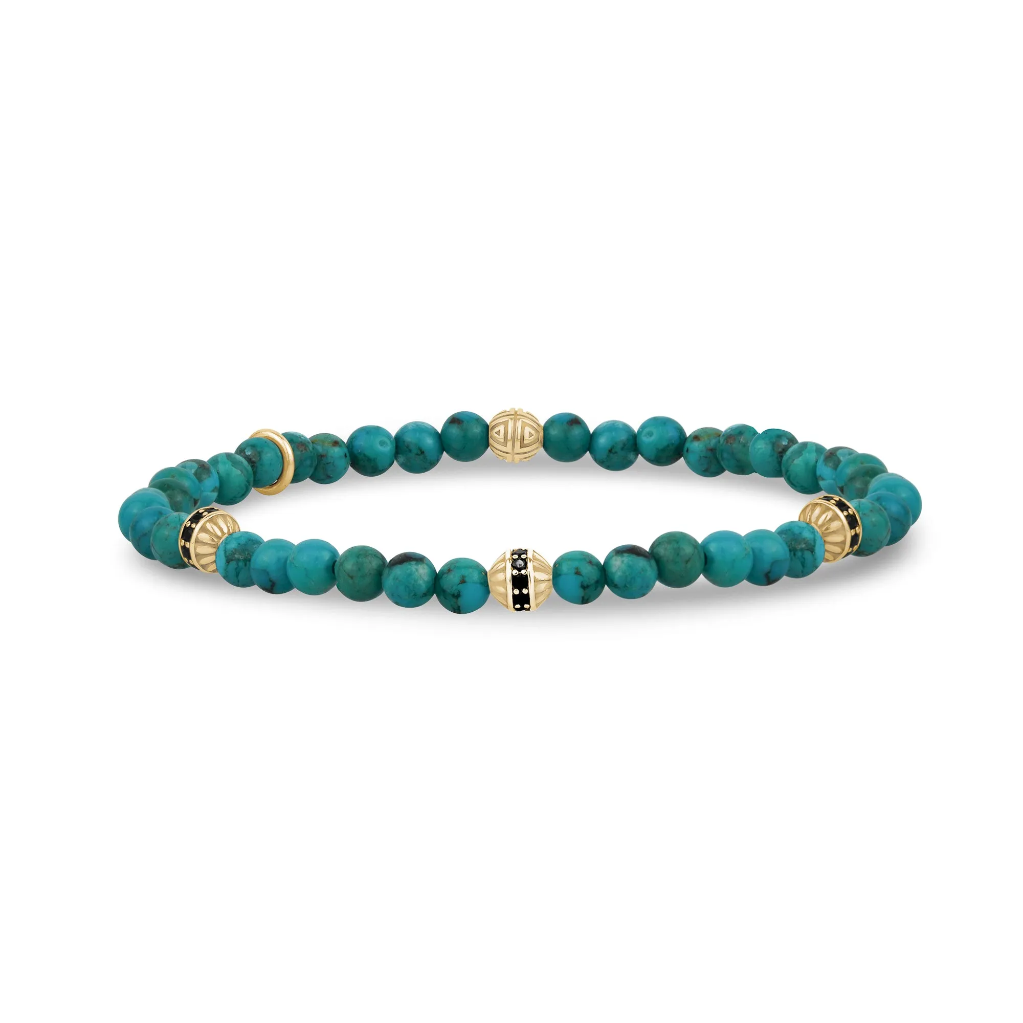 Turquoise Enigma Bead Bracelet