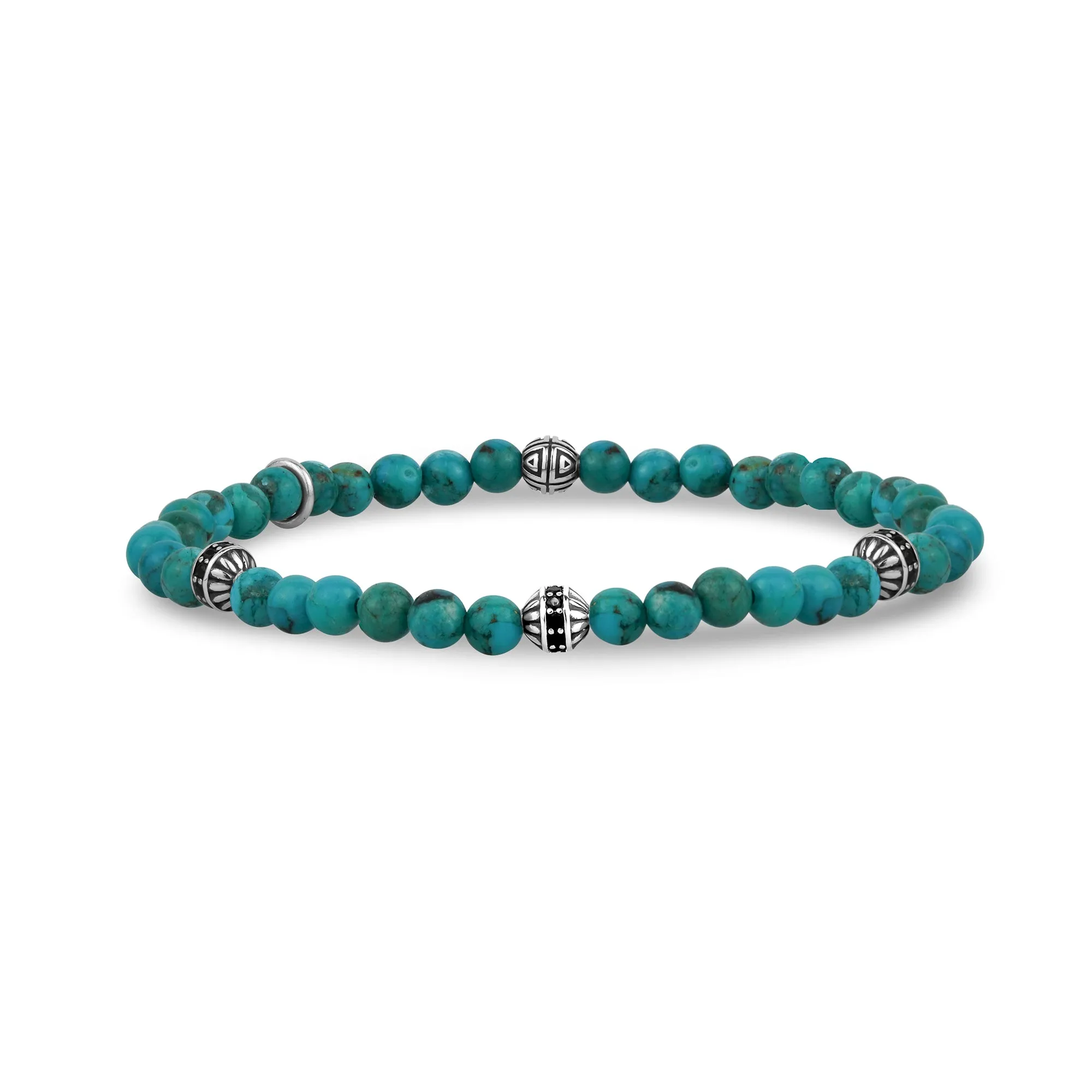 Turquoise Enigma Bead Bracelet